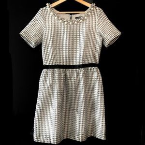 🌿2/40$ Jacob Tweed Dress with Embellished Collar